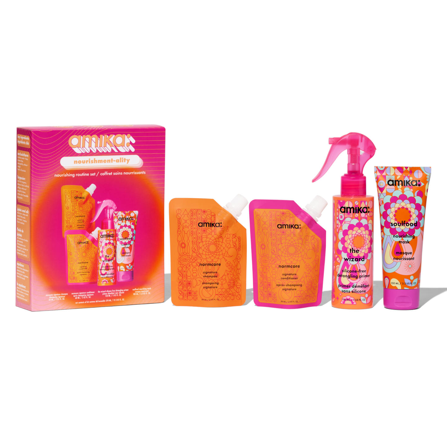 amika | nourishment-ality nourishing routine set