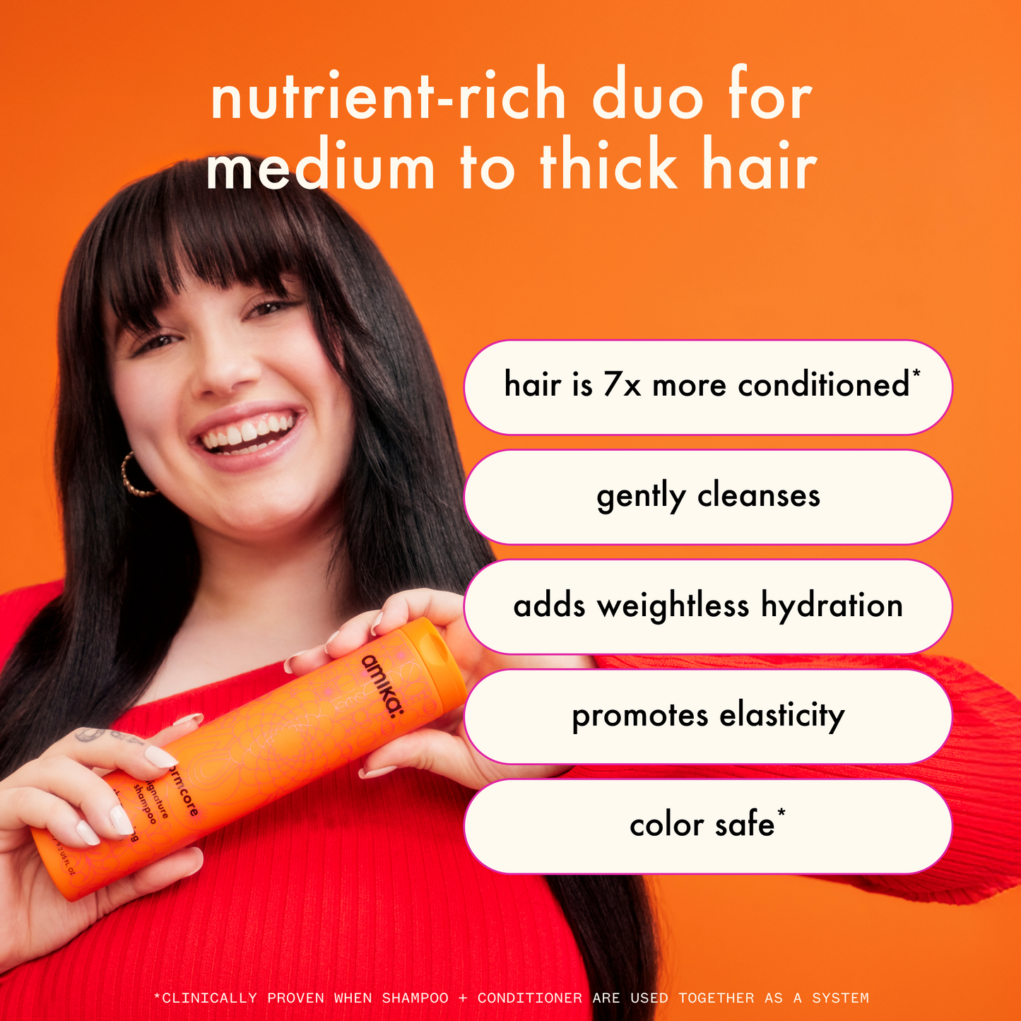 amika | normcore signature shampoo (1L)