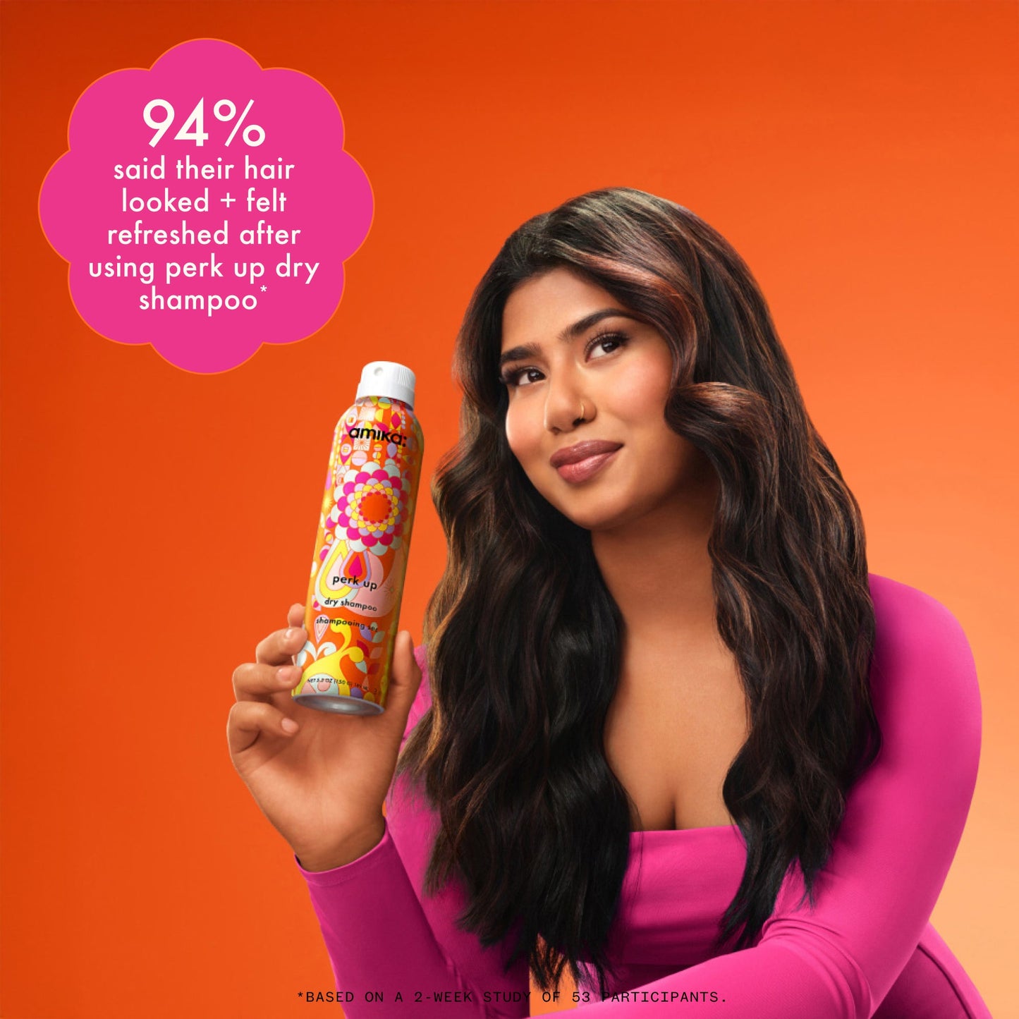 amika | perk up talc-free dry shampoo (64ml)