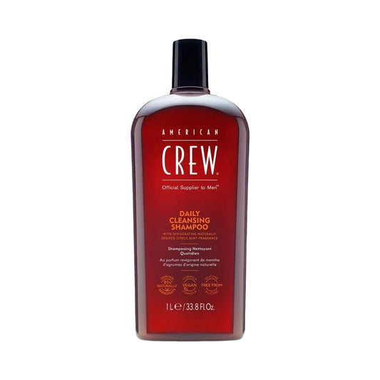 American Crew | Daily Cleansing Shampoo for Men (1L)