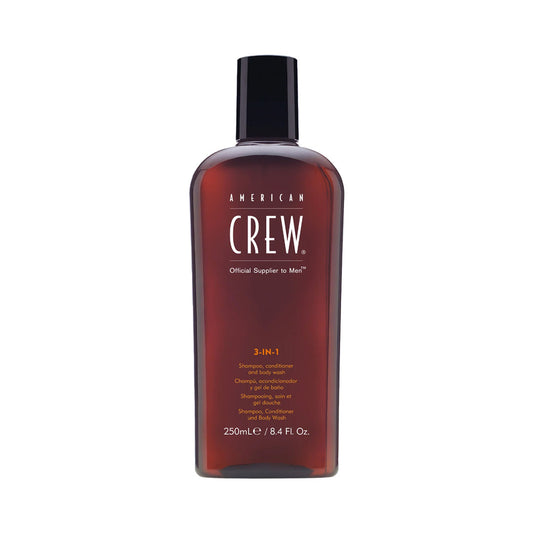 American Crew | 3-in-1 Shampoo, Conditioner, and Body Wash (250ml)