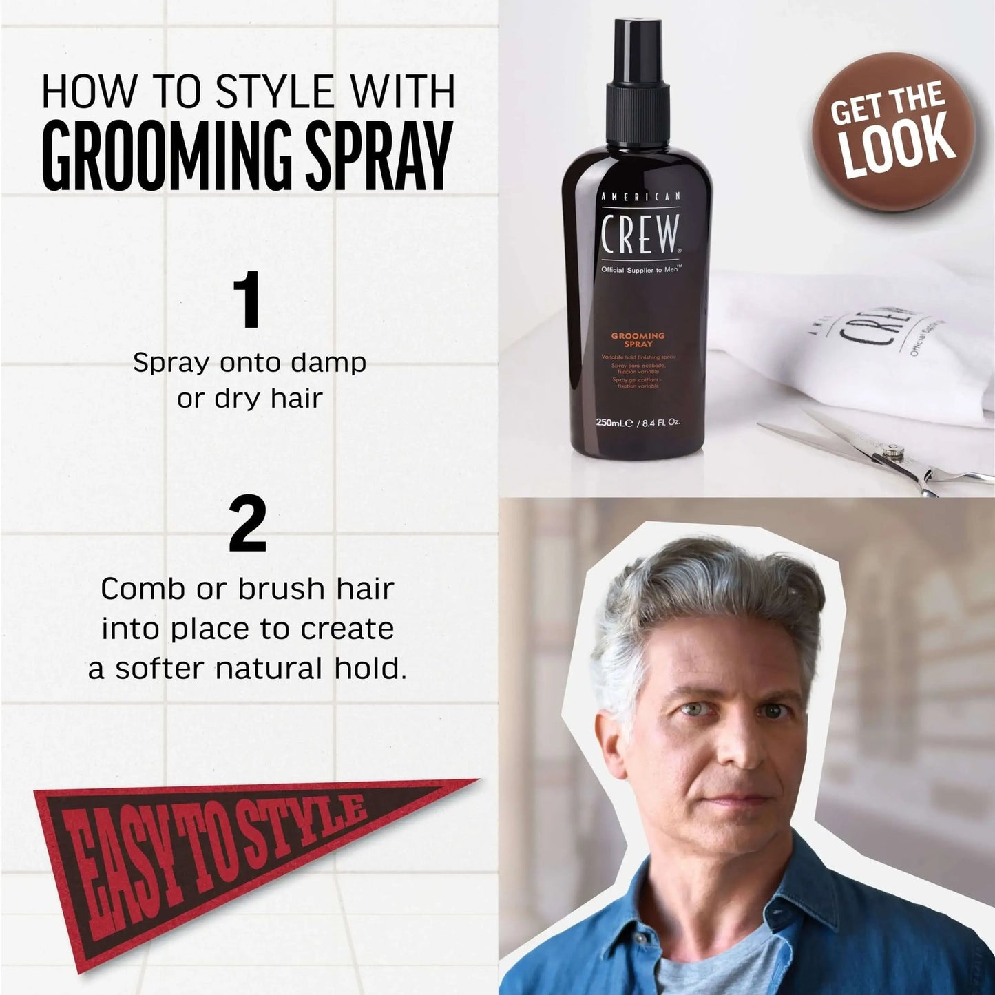 American Crew | Grooming Spray (250ml)