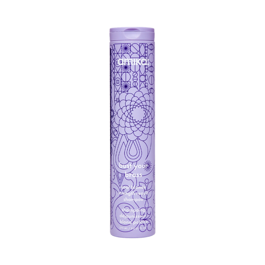 amika | bust your brass cool blonde strength repair shampoo (275ml)