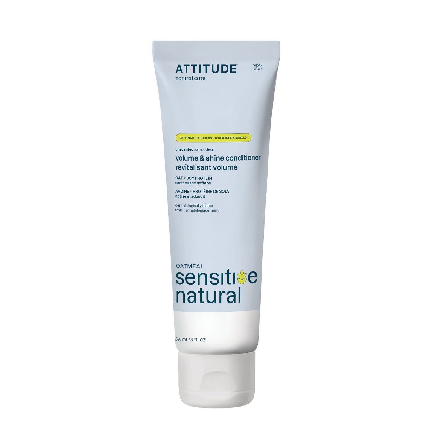 ATTITUDE | Oatmeal Sensitive Natural Gentle Volume & Shine Conditioner (240ml)