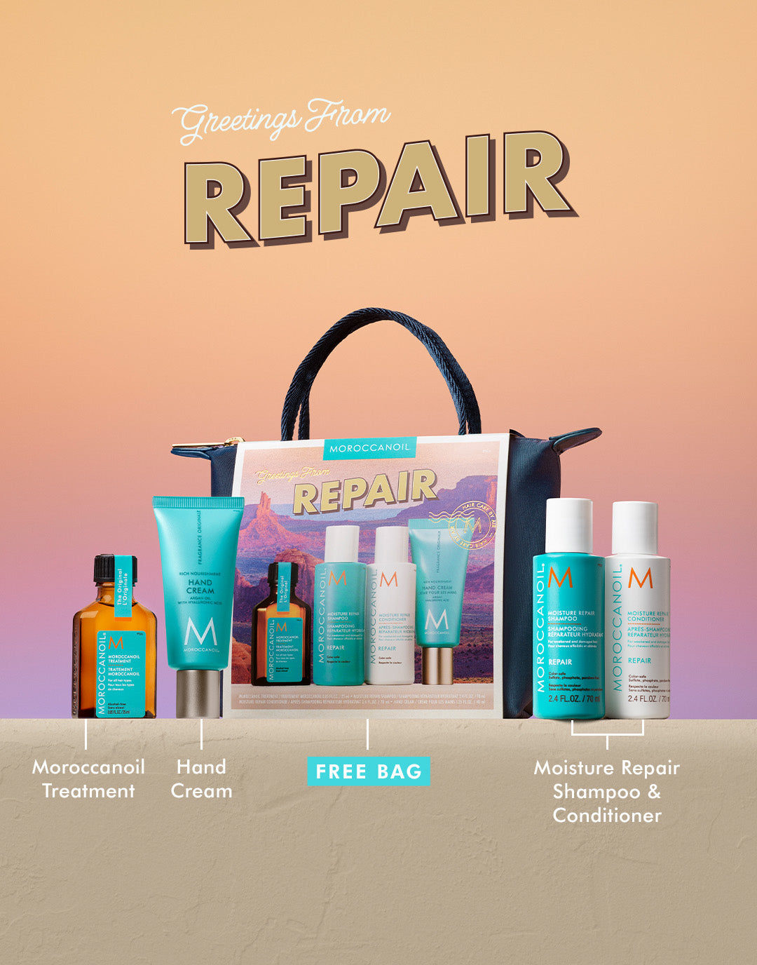 Moroccanoil | Repair Travel Set