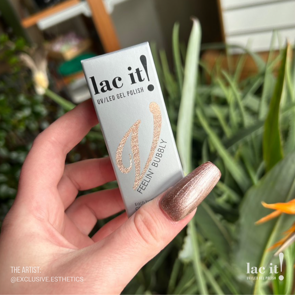 en Vogue | Lac it! Gel Polish • Feelin' Bubbly