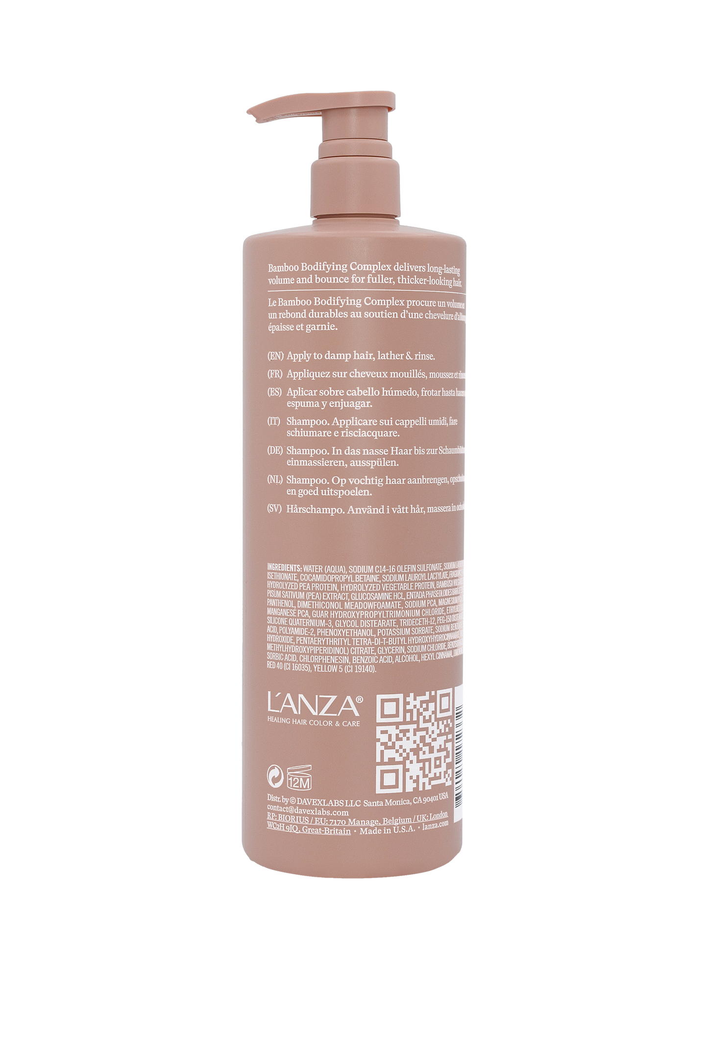 L’ANZA | Healing Volume Shampoo (1L)