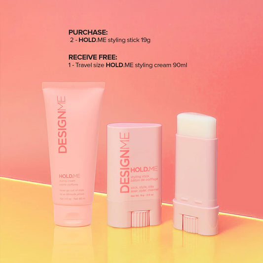 DesignMe | HOLD.ME Styling Stick (19g) + Styling Cream (90ml)