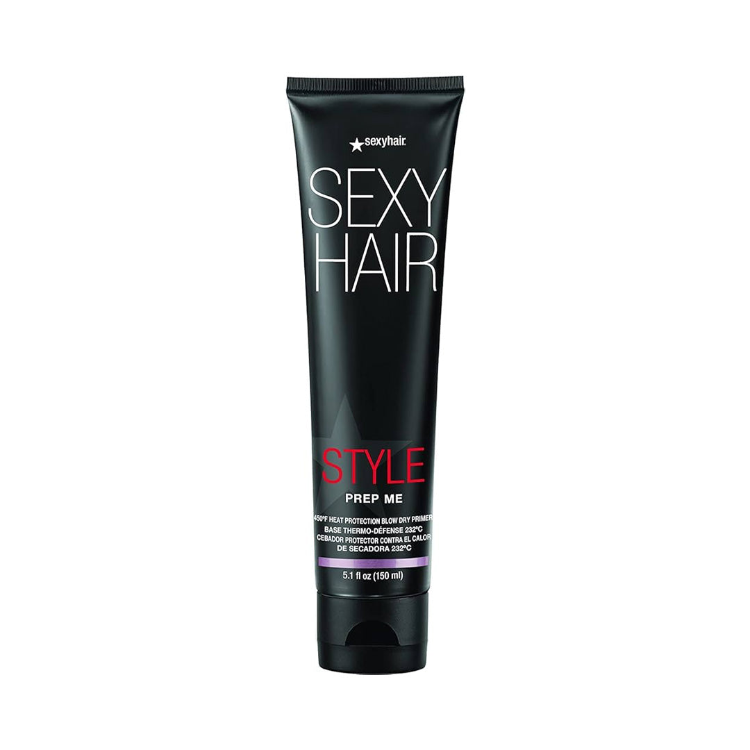 SexyHair | Style Prep Me 450°F Heat Protection Blow Dry Primer (150ml)