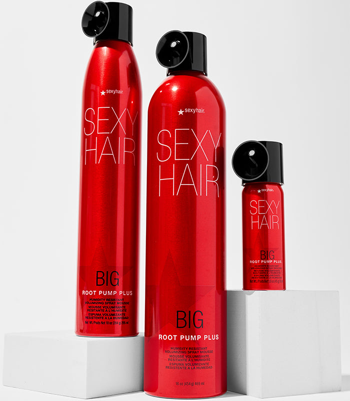 SexyHair | Big Root Pump Plus • Volumizing Spray Mousse (295ml)