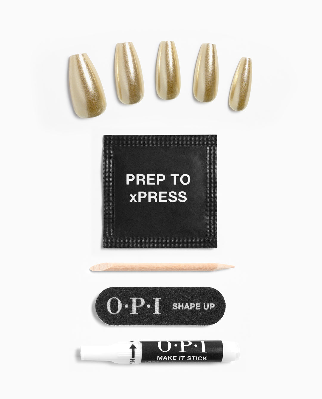 OPI | xPRESS/ON • Break the Gold (Long)