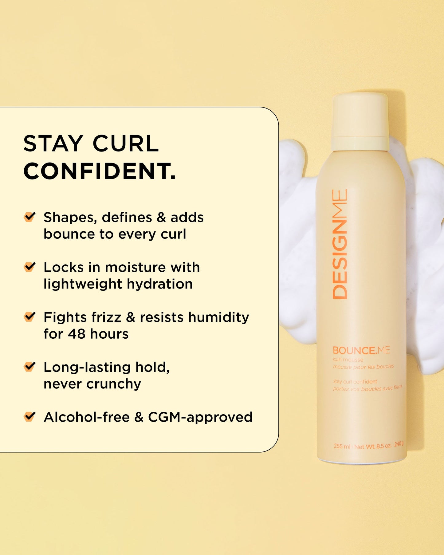DesignMe | BOUNCE.ME Curl Mousse (255ml)
