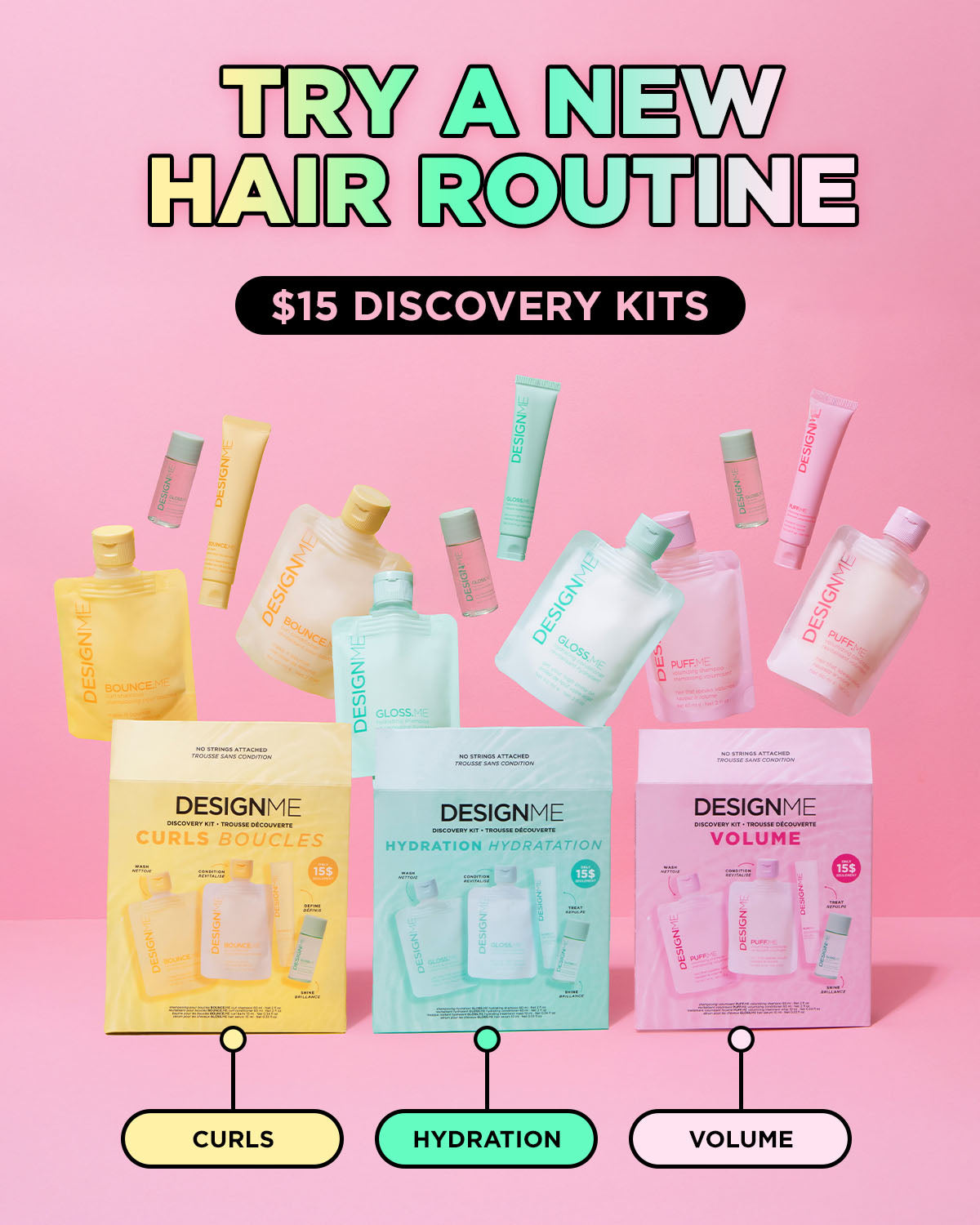 DesignMe | PUFF.ME Volume Discovery Kit
