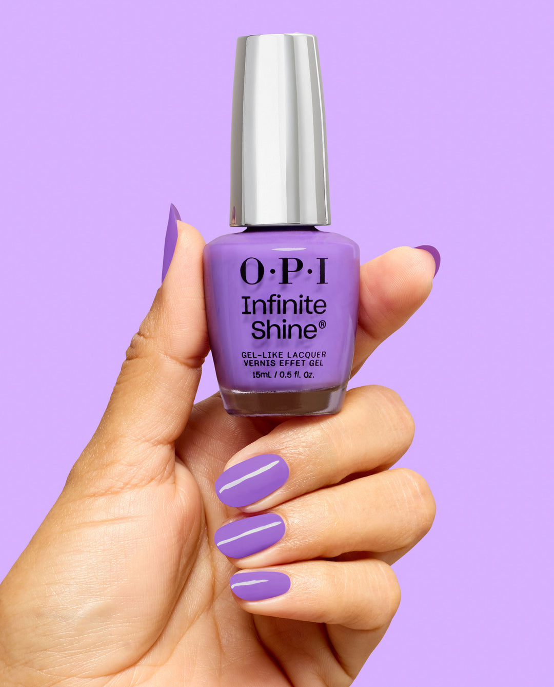 OPI | Infinite Shine • Trip to the Brite Side: Here Plums the Sun