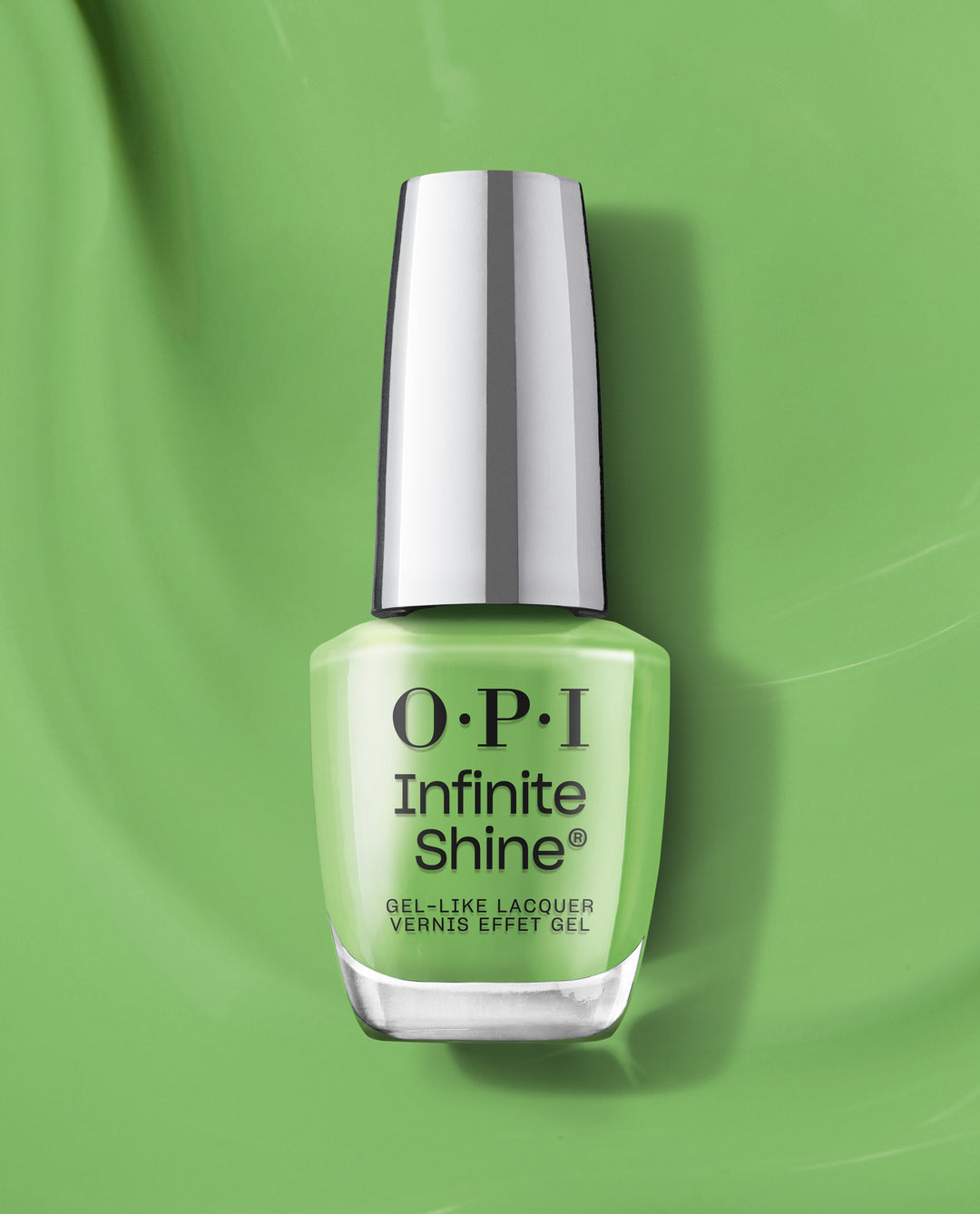 OPI | Infinite Shine • Make 'Em Jelly!: Jelly Green with Envy