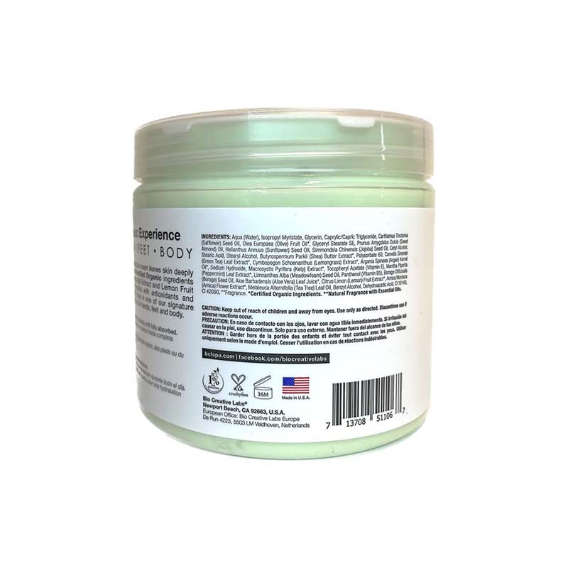 BCL Spa | Lemongrass & Green Tea Massage Cream 16oz