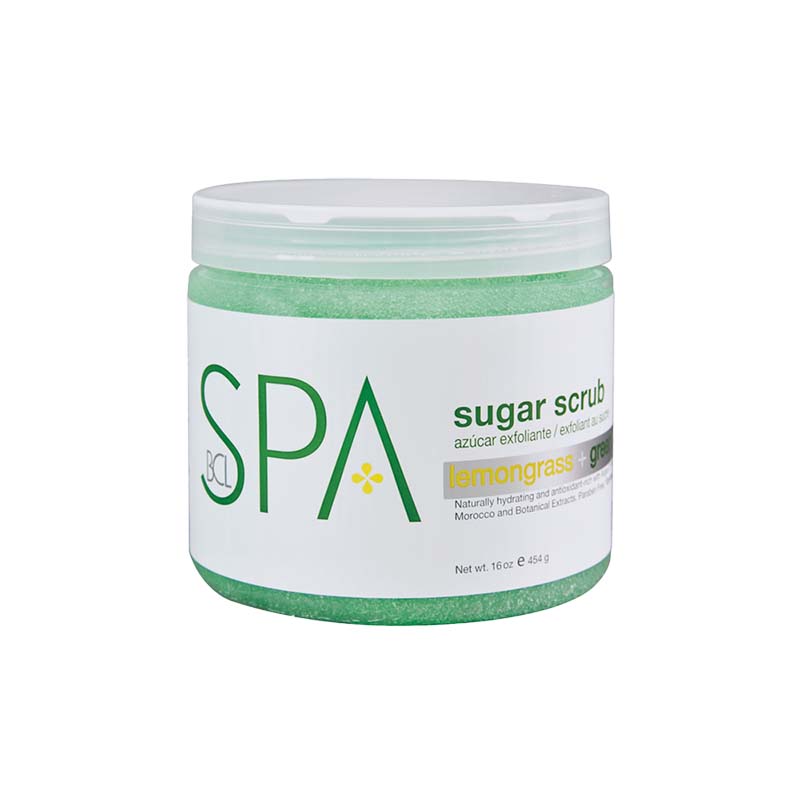 BCL Spa | Lemongrass & Green Tea Sugar Scrub (16oz)