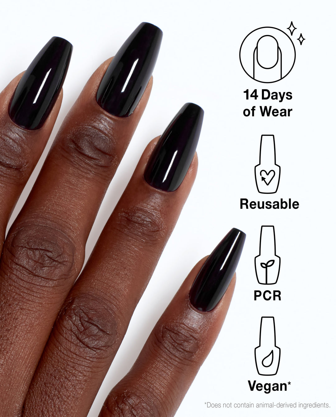 OPI | xPRESS/ON • Lincoln Park After Dark (Long)