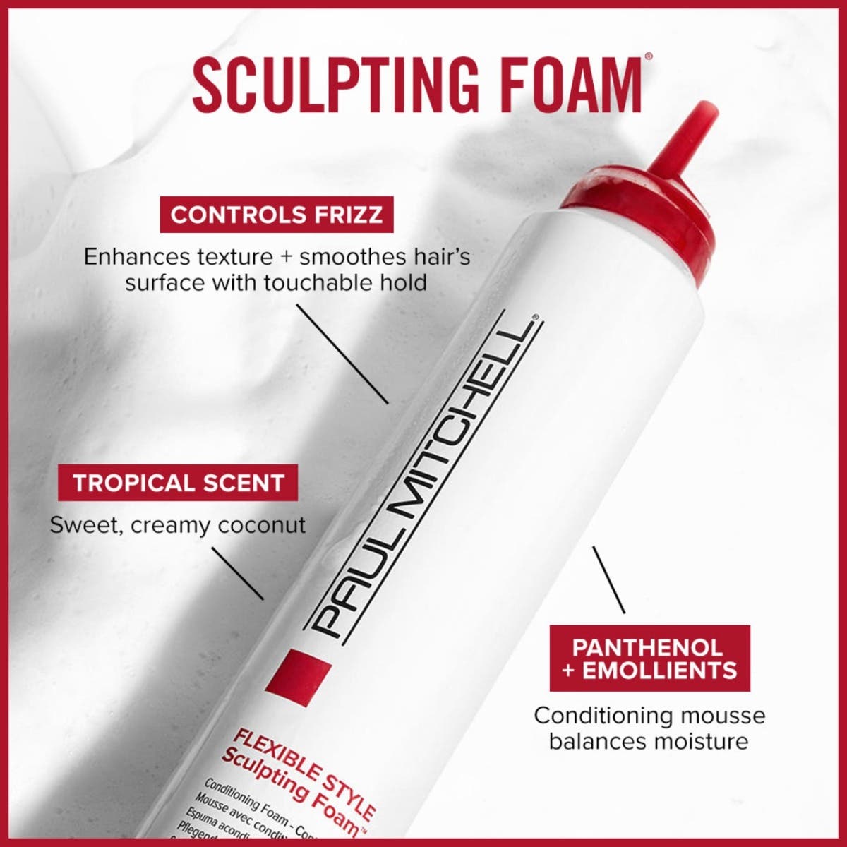 Paul Mitchell | Sculpting Foam (500ml)