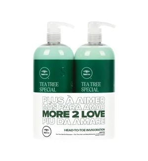 Paul Mitchell | Tea Tree Special Shampoo & Body Moisturizer Duo (1L)
