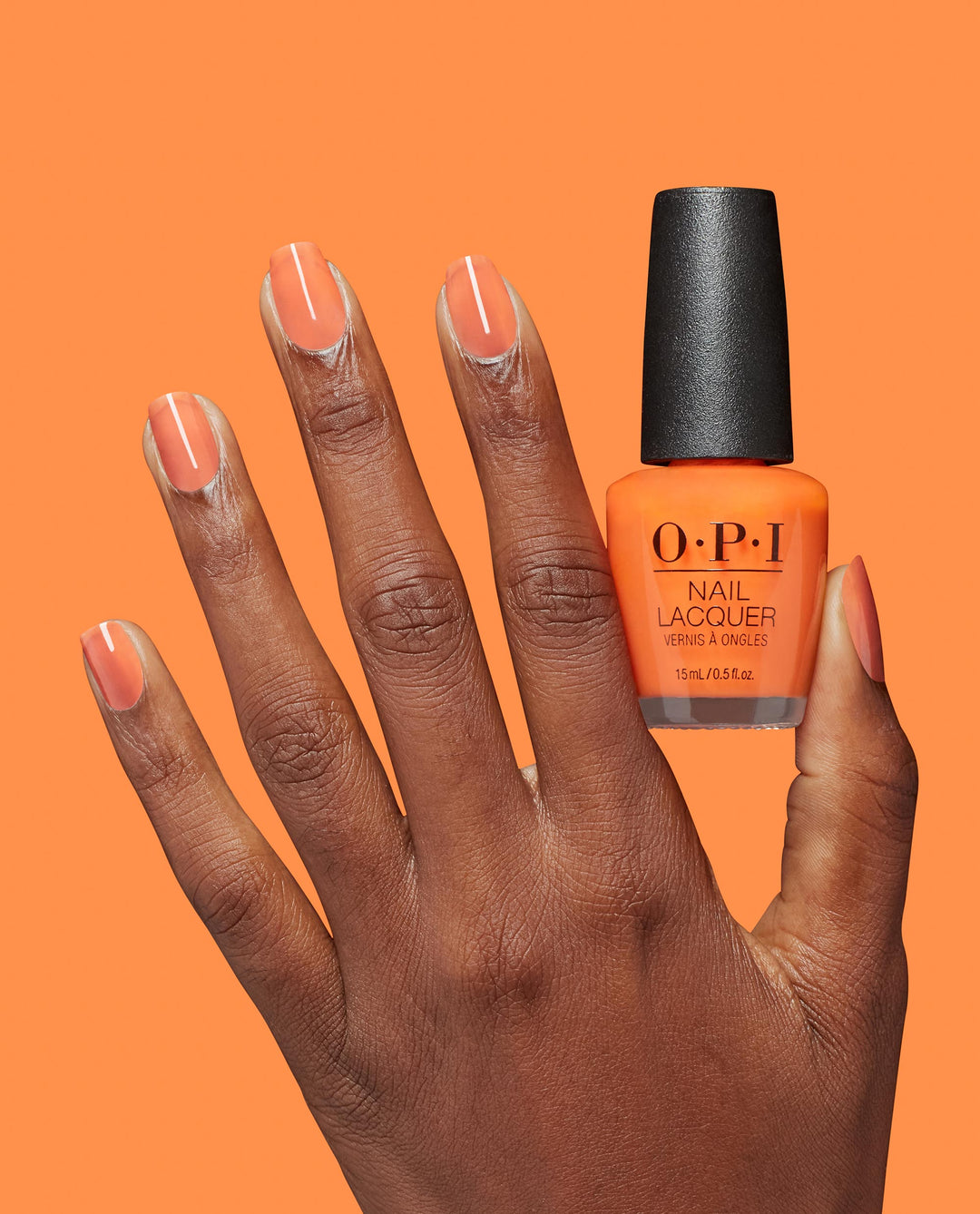 OPI | Nail Lacquer • Make 'Em Jelly!: Prideful Peach