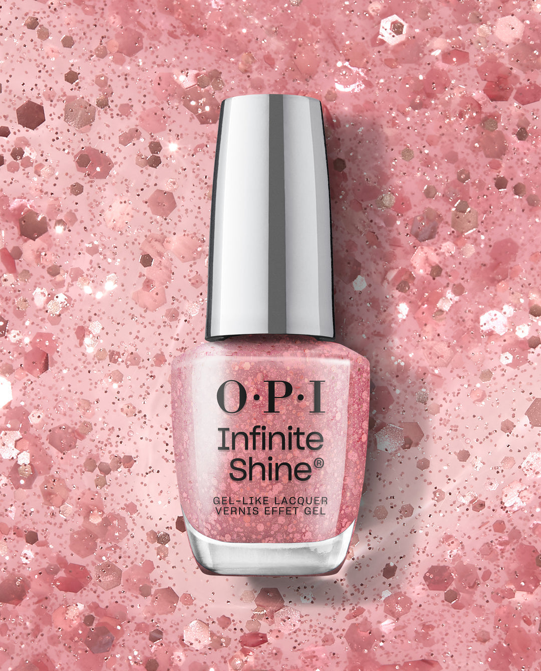 OPI | Infinite Shine • Make 'Em Jelly!: Servin’ Pink