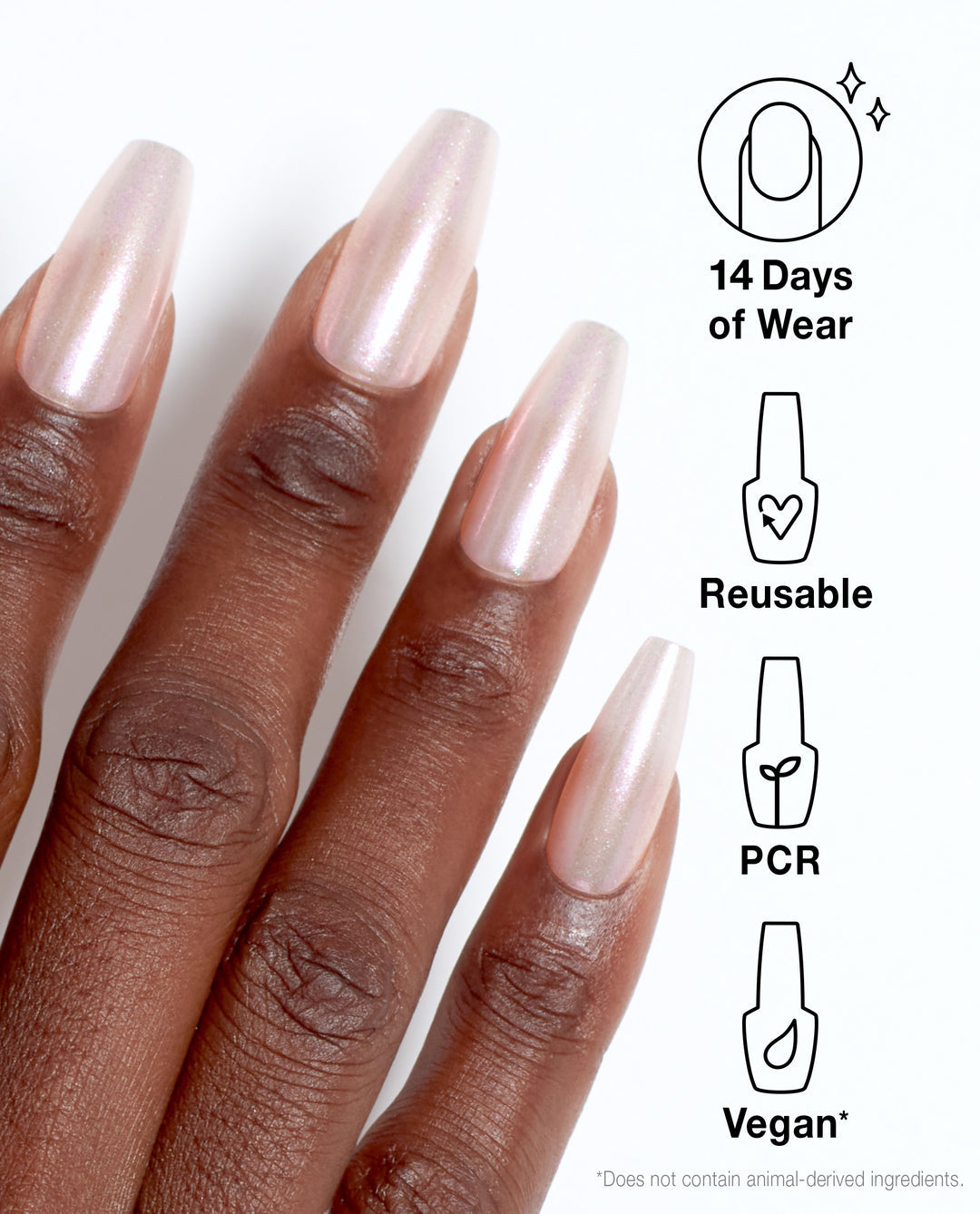 OPI | xPRESS/ON • Throw Me a Kiss (Long)