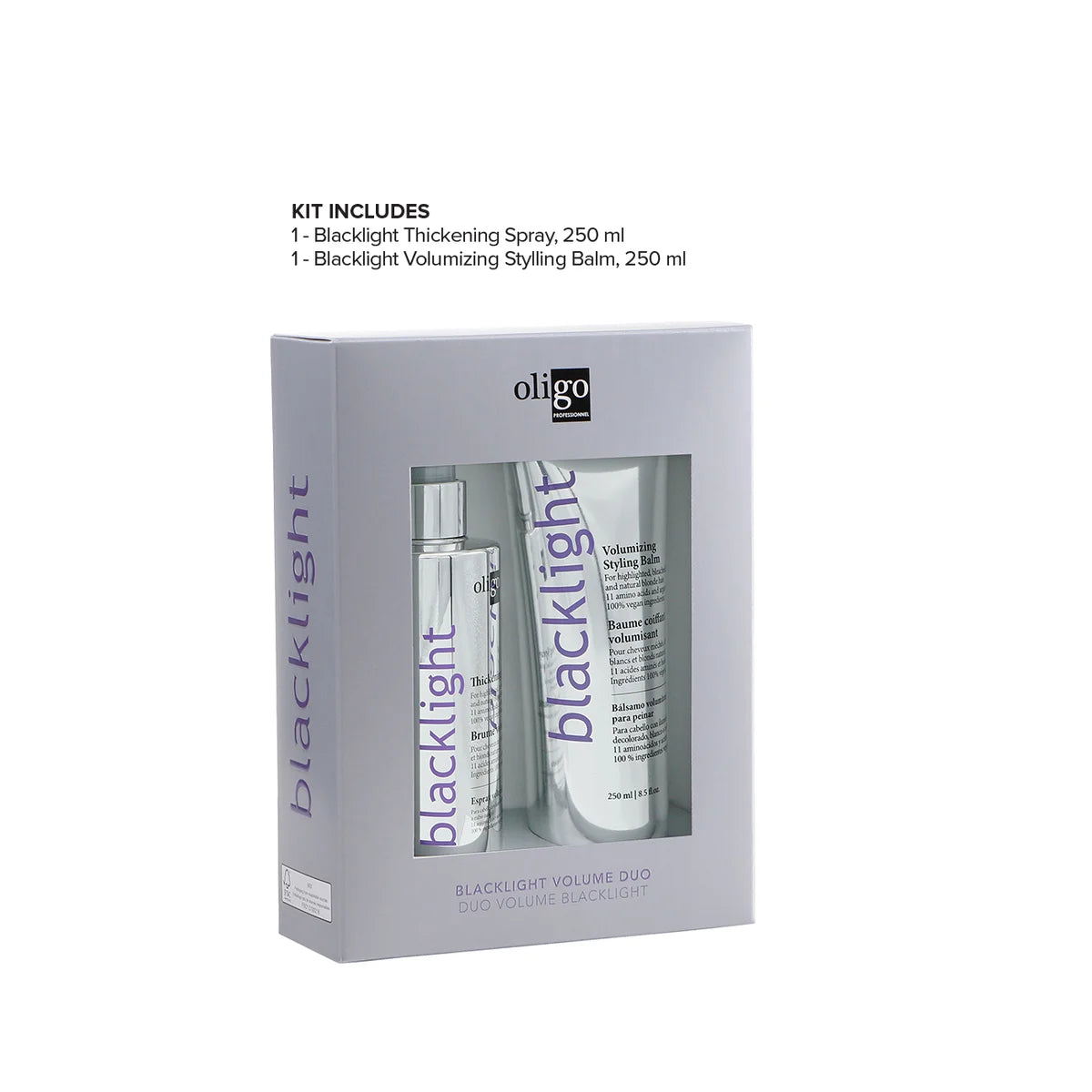 Oligo | Blacklight Volume Styling Duo (250ml)