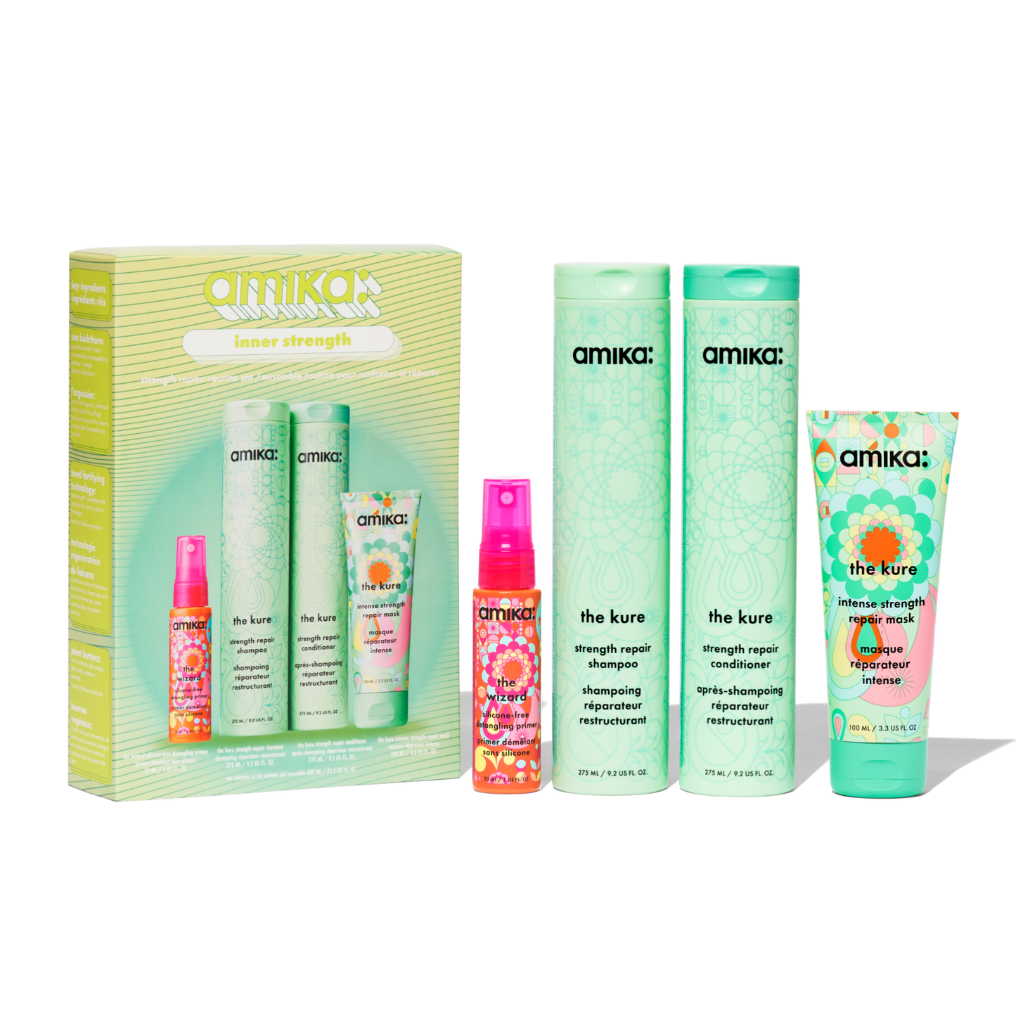 amika | inner strength strength repair routine set