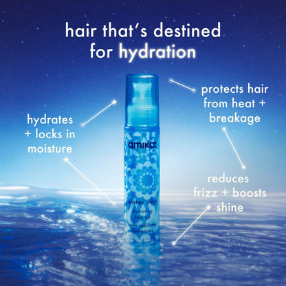 amika | water sign hydrating hair oil for dry hair (50ml)
