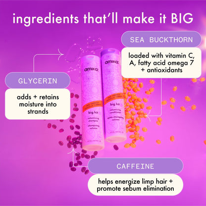 amika | big hit volumizing shampoo (1L)
