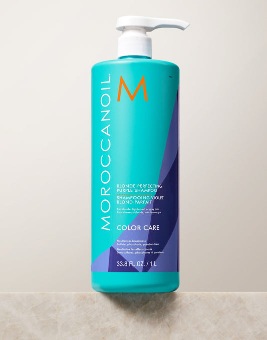 Moroccanoil | Blonde Perfecting Purple Shampoo (1L)