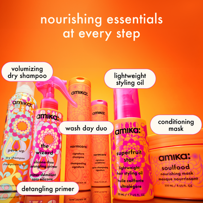 amika | perk up talc-free dry shampoo (64ml)