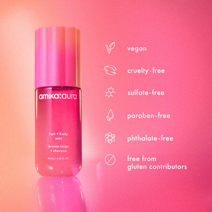 amika | aura hair and body mist (90ml)