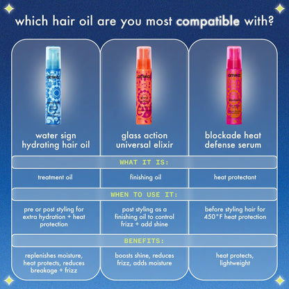 amika | water sign hydrating hair oil for dry hair (50ml)