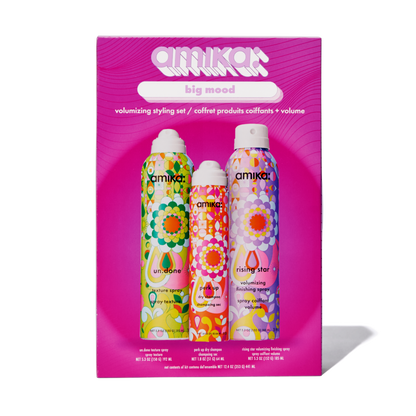 amika | big mood volumizing styling set