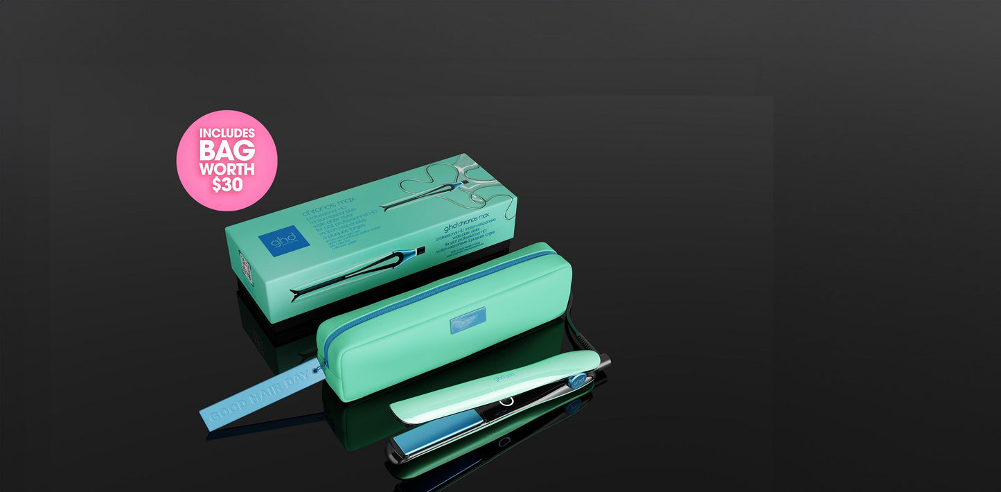 ghd | Gold Flat Iron (1" Plate) in Jelly Mint