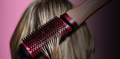 ghd | Duet Blowdry Hair Dryer Brush in Sun-Kissed Peach