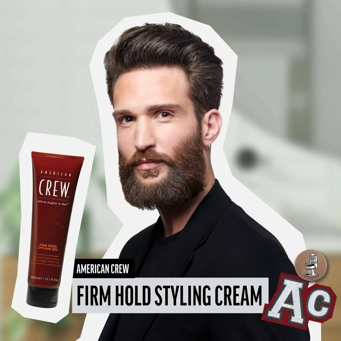 American Crew | Firm Hold Styling Cream (100ml)
