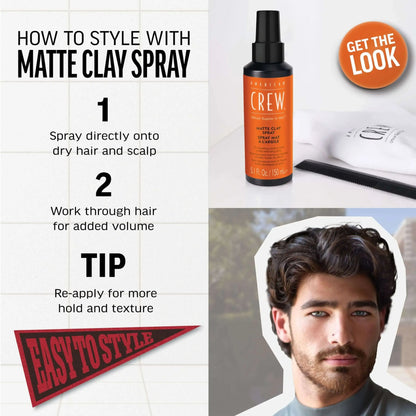 American Crew | Matte Clay Spray (150ml)