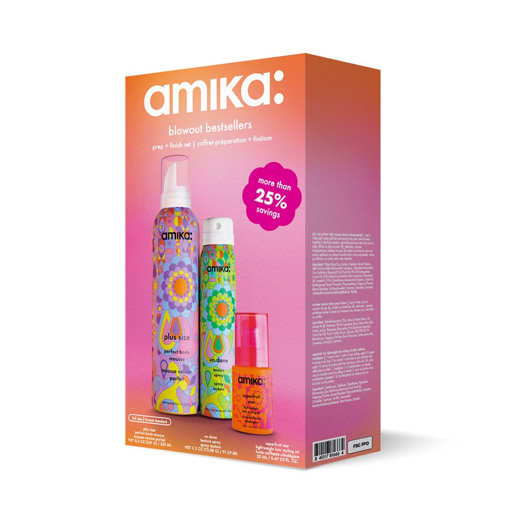 amika | blowout bestsellers kit