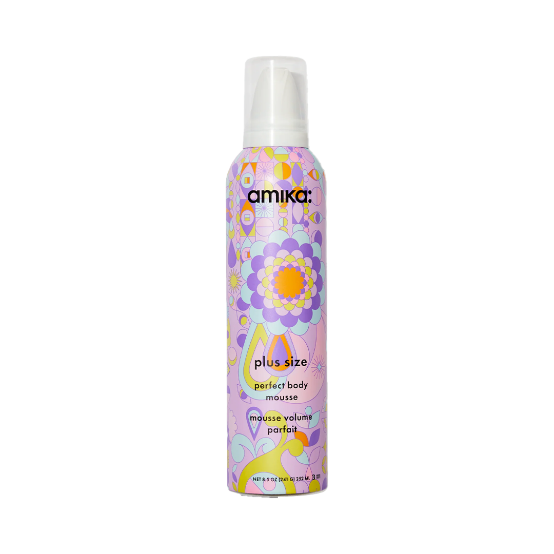amika | plus size perfect body hair mousse (250ml)