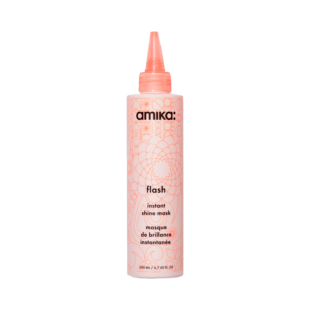 amika | flash instant shine mask for shiny hair (200ml)