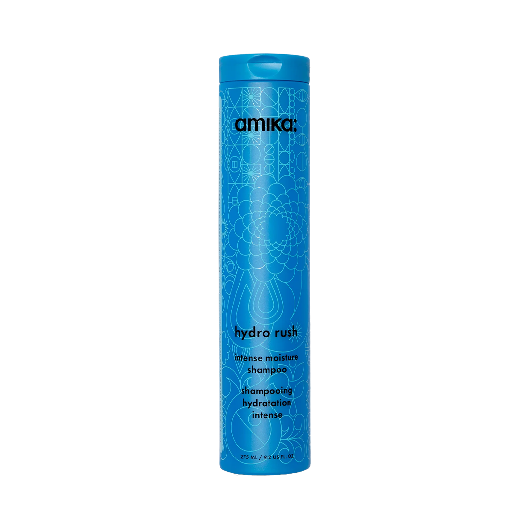 amika | hydro rush intense moisture shampoo (275ml)