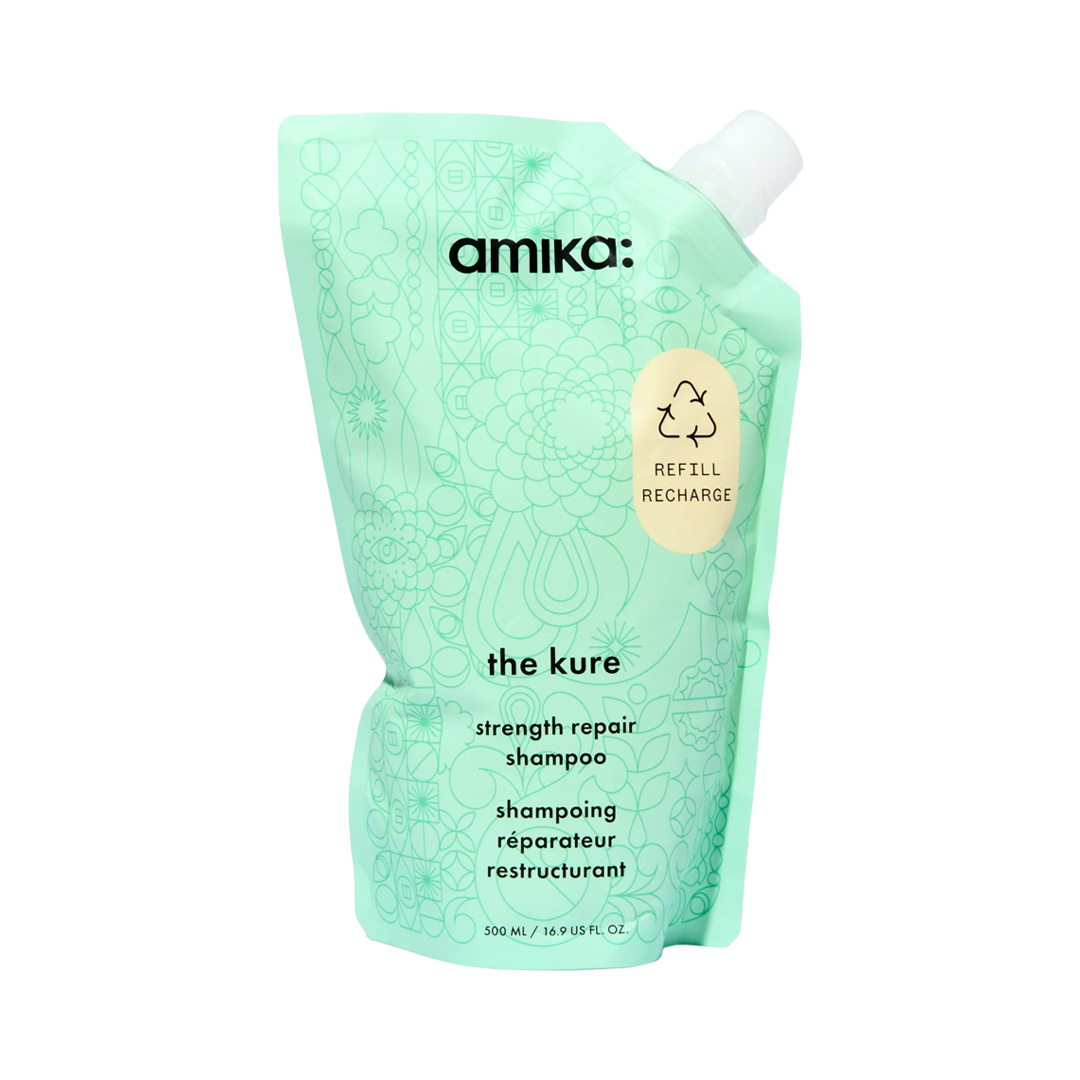 amika | the kure strength repair shampoo (500ml)