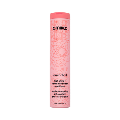 amika | mirrorball high shine + protect antioxidant conditioner (275ml)