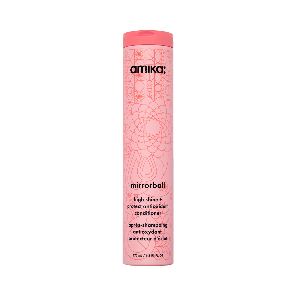 amika | mirrorball high shine + protect antioxidant conditioner (275ml)