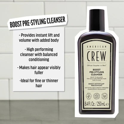 American Crew | Boost Pre-Styling Shampoo (250ml)