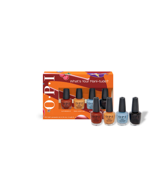 OPI | Nail Lacquer • What's Your Mani-tude?: Fall '25 Nail Lacquer 4PC Mini-Pack