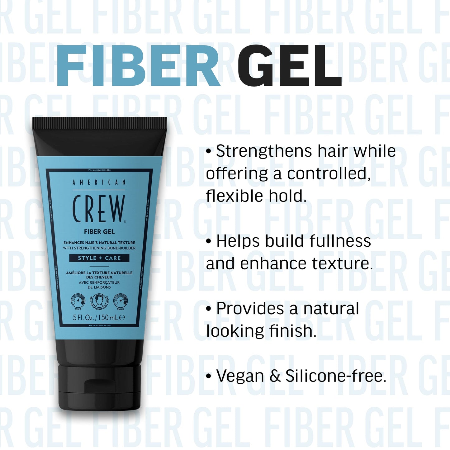 American Crew | Fiber Gel (150ml)